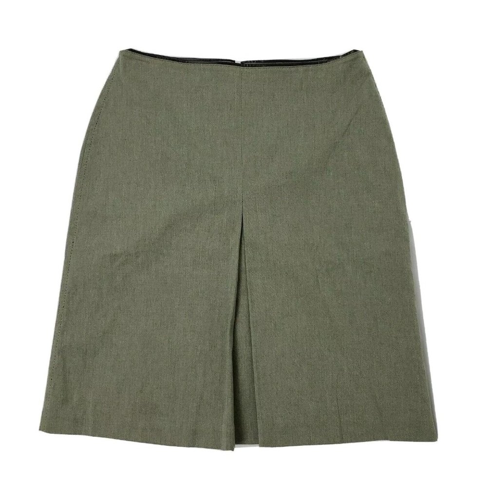 Banana Republic Pencil Skirt Womens Size 8 Stretch Solid All Grey Straight‎